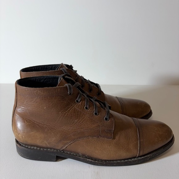 Thursday Boots Mens 11.5 Cadet Chukka Shoes Ankle Designer NYC Casual - Picture 2 of 8